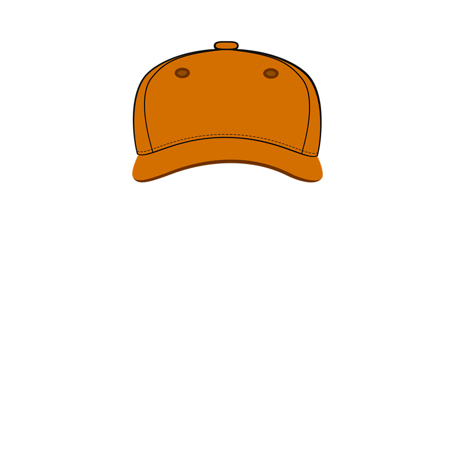 orange cap